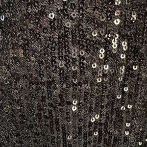 Sequin Black Skirt